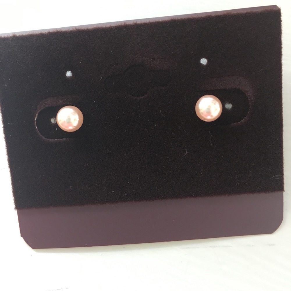 Freshwater pearl surgical steel post earrings